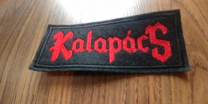 Hmzett Kalapcs felirat felvarr